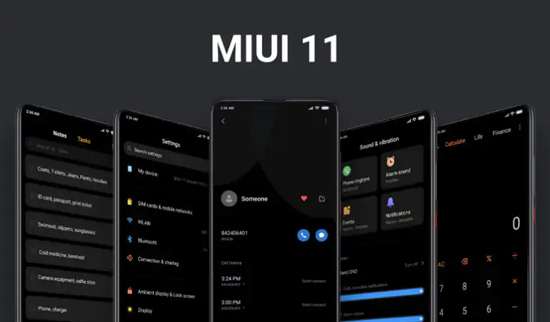 Dak Mode tr&ecirc;n Miui 11.